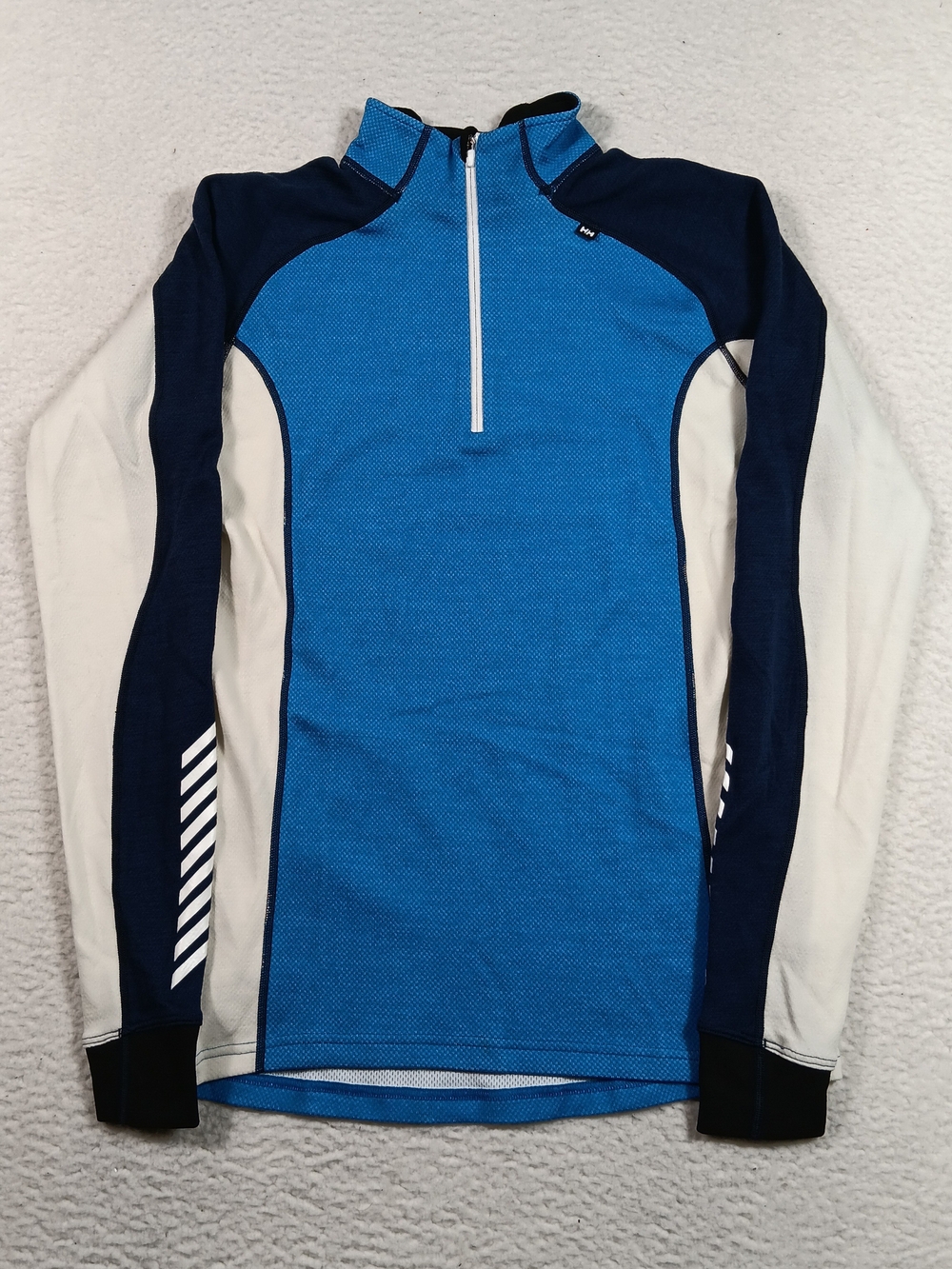 Helly Hansen Pullover Mens Large Warm Freeze 1/2 Zip Base Layer Merino Wool